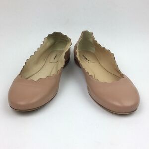 CHLOÉ  Lauren Scalloped Ballet Flat sz 7